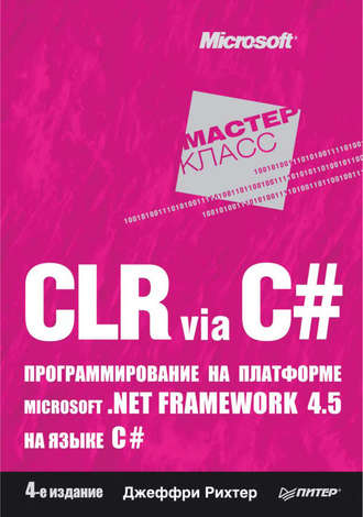 Джеффри Рихтер. CLR via C#. Программирование на платформе Microsoft .NET Framework 4.5 на языке C#