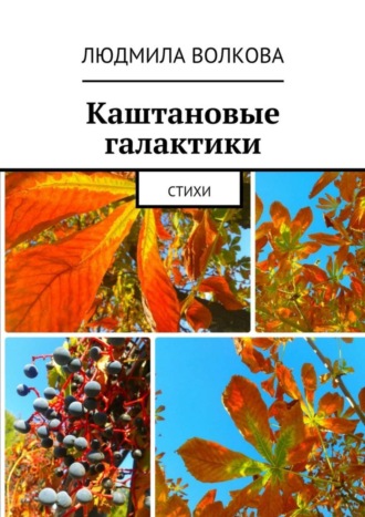 Каштановые галактики. стихи. Людмила Эдуардовна Волкова