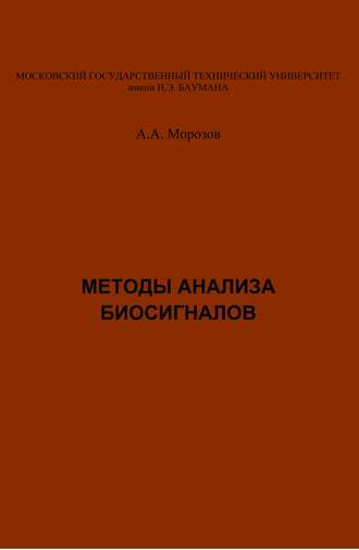 Методы анализа биосигналов. Александр Морозов