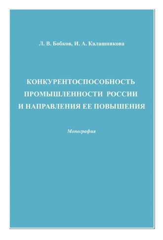 Конкурентоспособность промышленности России и направления ее повышения. Леонид Бобков