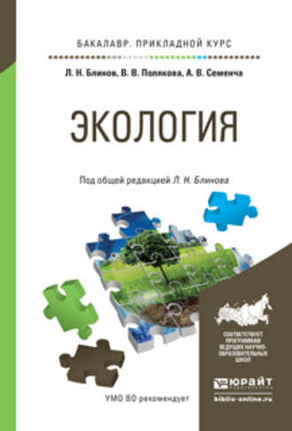 Экология. Учебное пособие для прикладного бакалавриата. Л. Н. Блинов