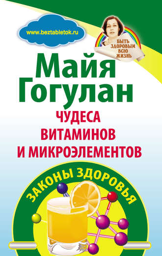 Чудеса витаминов и микроэлементов. Законы здоровья. Майя Гогулан