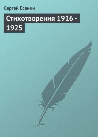 Стихотворения 1916 – 1925. 