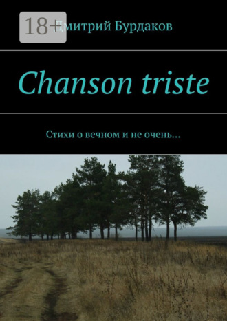Chanson triste. Стихи о вечном и не очень…. Дмитрий Бурдаков