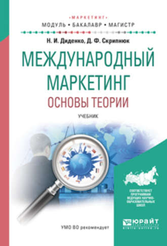 Международный маркетинг. Основы теории. Учебник для бакалавриата и магистратуры. Джамиля Фатыховна Скрипнюк