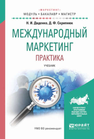 Международный маркетинг. Практика. Учебник для бакалавриата и магистратуры. Джамиля Фатыховна Скрипнюк