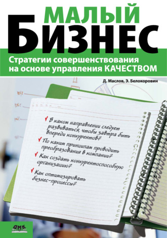 Дмитрий Маслов. Малый бизнес. Стратегии совершенствования на основе управления качеством