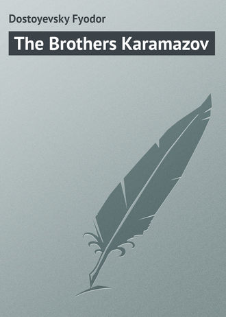 Федор Достоевский. The Brothers Karamazov