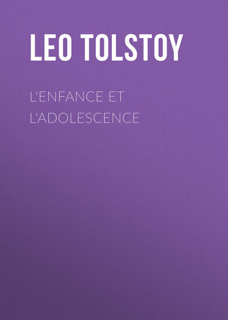 L'enfance et l'adolescence. 