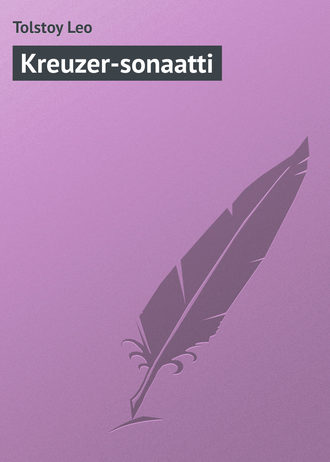 Kreuzer-sonaatti. 