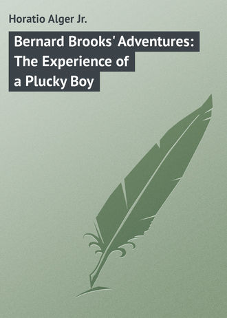 Bernard Brooks' Adventures: The Experience of a Plucky Boy. Alger Horatio Jr.