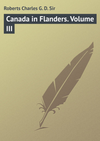 Canada in Flanders. Volume III. 