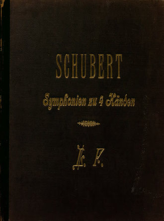 Франц Петер Шуберт. Symphonien von Franz Schubert