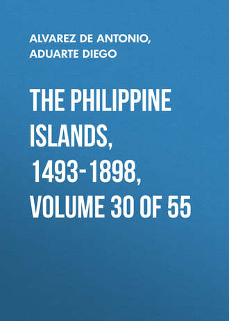 The Philippine Islands, 1493-1898, Volume 30 of 55. Aduarte Diego