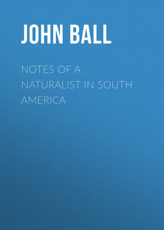 Ball John. Notes of a naturalist in South America