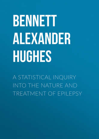 Bennett Alexander Hughes. A Statistical Inquiry Into the Nature and Treatment of Epilepsy