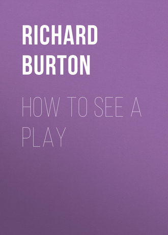 Richard Burton. How to See a Play