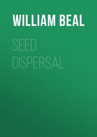 Beal William James. Seed Dispersal