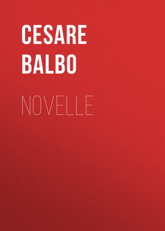 Balbo Cesare. Novelle