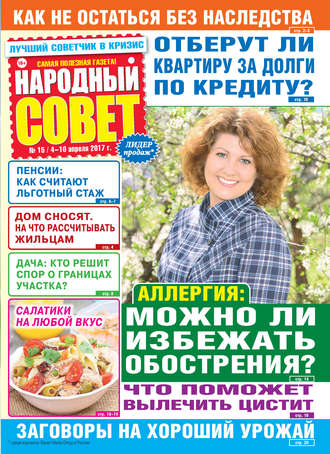 Народный совет №15/2017. Группа авторов