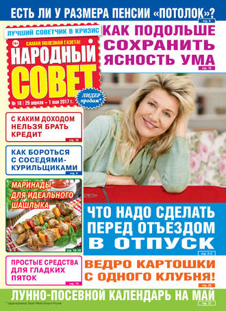 Народный совет №18/2017. Группа авторов