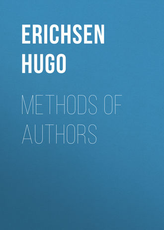 Erichsen Hugo. Methods of Authors