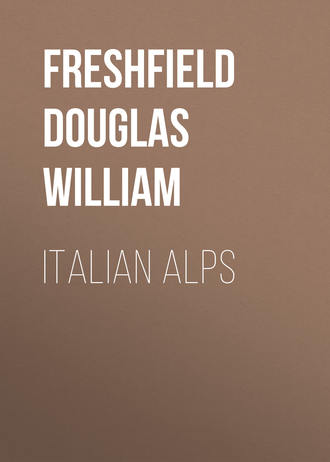 Freshfield Douglas William. Italian Alps