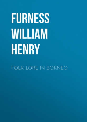 Furness William Henry. Folk-lore in Borneo