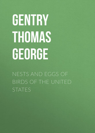Gentry Thomas George. Nests and Eggs of Birds of The United States