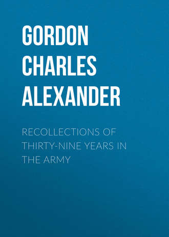 Gordon Charles Alexander. Recollections of Thirty-nine Years in the Army