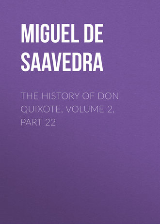 Мигель де Сервантес Сааведра. The History of Don Quixote, Volume 2, Part 22
