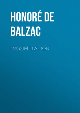 Оноре де Бальзак. Massimilla Doni
