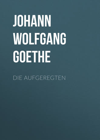 Иоганн Вольфганг фон Гёте. Die Aufgeregten