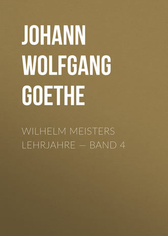 Иоганн Вольфганг фон Гёте. Wilhelm Meisters Lehrjahre — Band 4