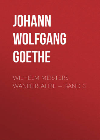 Иоганн Вольфганг фон Гёте. Wilhelm Meisters Wanderjahre — Band 3