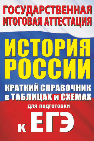 История России. Краткий справочник в таблицах и схемах для подготовки к ЕГЭ. 