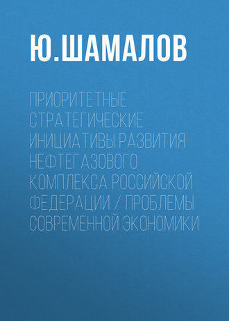 Ю. Шамалов. Приоритетные стратегические инициативы развития нефтегазового комплекса Российской Федерации / Проблемы современной экономики