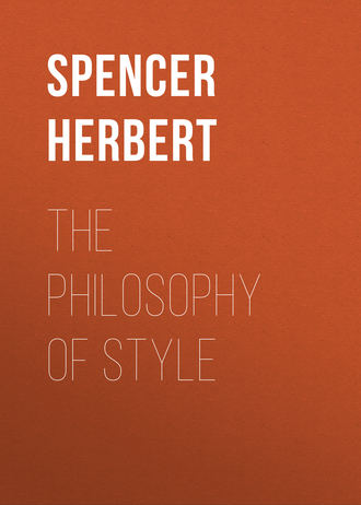 Spencer Herbert. The Philosophy of Style