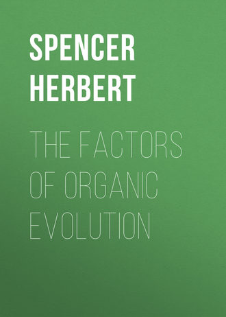 Spencer Herbert. The Factors of Organic Evolution