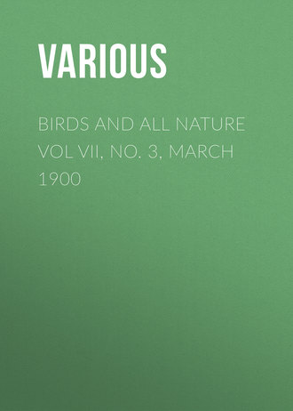 Various. Birds and all Nature Vol VII, No. 3, March 1900