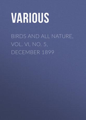 Various. Birds and All Nature, Vol. VI, No. 5, December 1899
