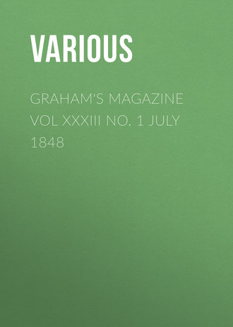Various. Graham's Magazine Vol XXXIII No. 1 July 1848