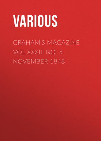 Various. Graham's Magazine Vol XXXIII No. 5 November 1848