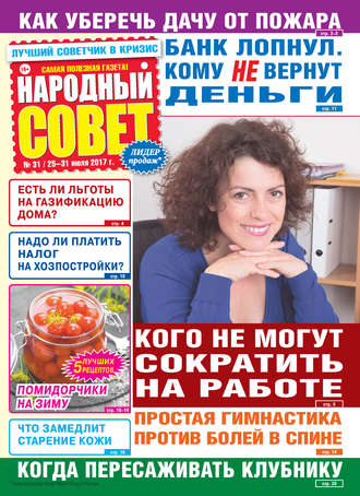 Народный совет №31/2017. Группа авторов
