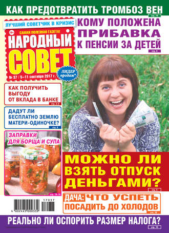 Народный совет №37/2017. Группа авторов
