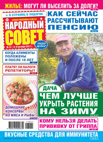Народный совет №41/2017. Группа авторов