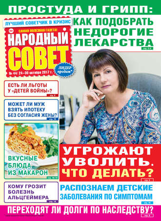 Народный совет №44/2017. Группа авторов