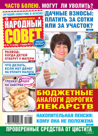 Народный совет №45/2017. Группа авторов