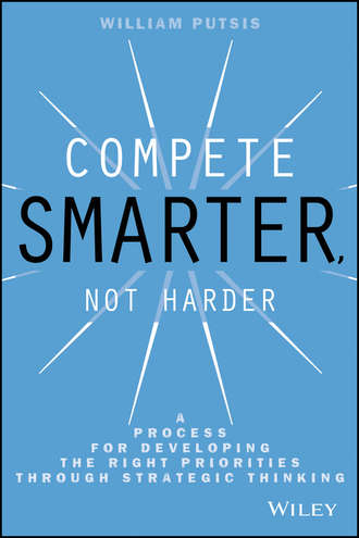 William  Putsis. Compete Smarter, Not Harder. A Process for Developing the Right Priorities Through Strategic Thinking