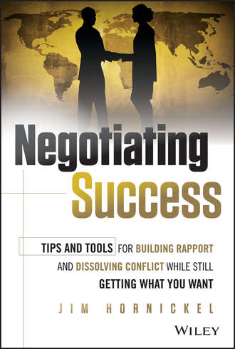 Jim  Hornickel. Negotiating Success. Tips and Tools for Building Rapport and Dissolving Conflict While Still Getting What You Want